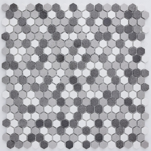 Grey Hexagon Mosaic Tiles Ottawa - Stittsville Flooring Inc.