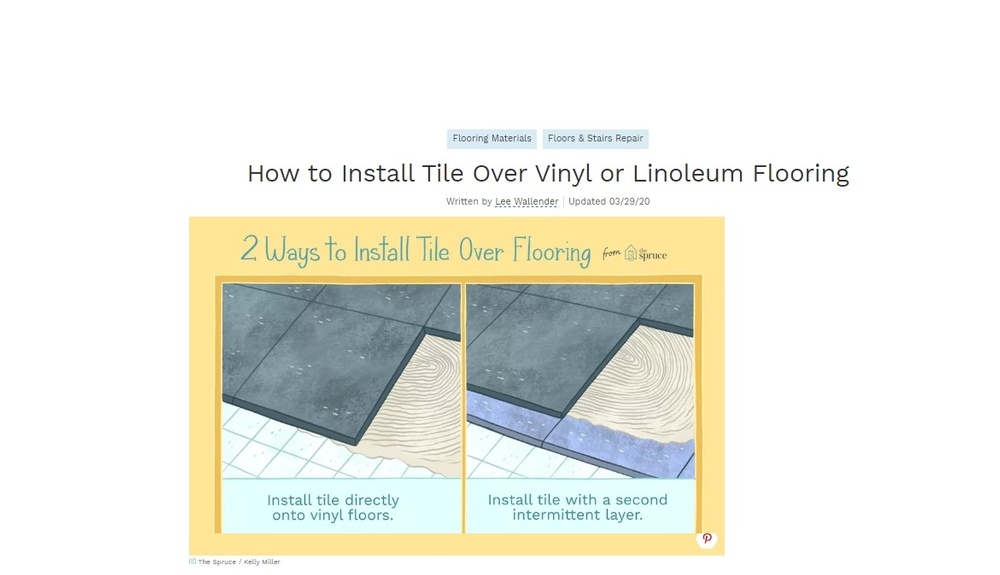 Ssville Flooring Inc In Ottawa - Can I Install Tile Over Linoleum Ssville Flooring Inc In Ottawa - Can I Install Tile Over Linoleum