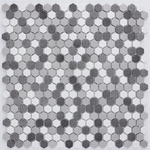 Grey Hexagon Mosaic Tiles Ottawa - Stittsville Flooring Inc.