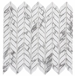 Leaf Shaped Glass Mosaic Tiles Nepean at Stittsville Flooring Inc.