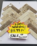 Decorative Mosaic Tiles Now only at 11.99 PC - Sale of the Week at Stittsville Flooring Inc.